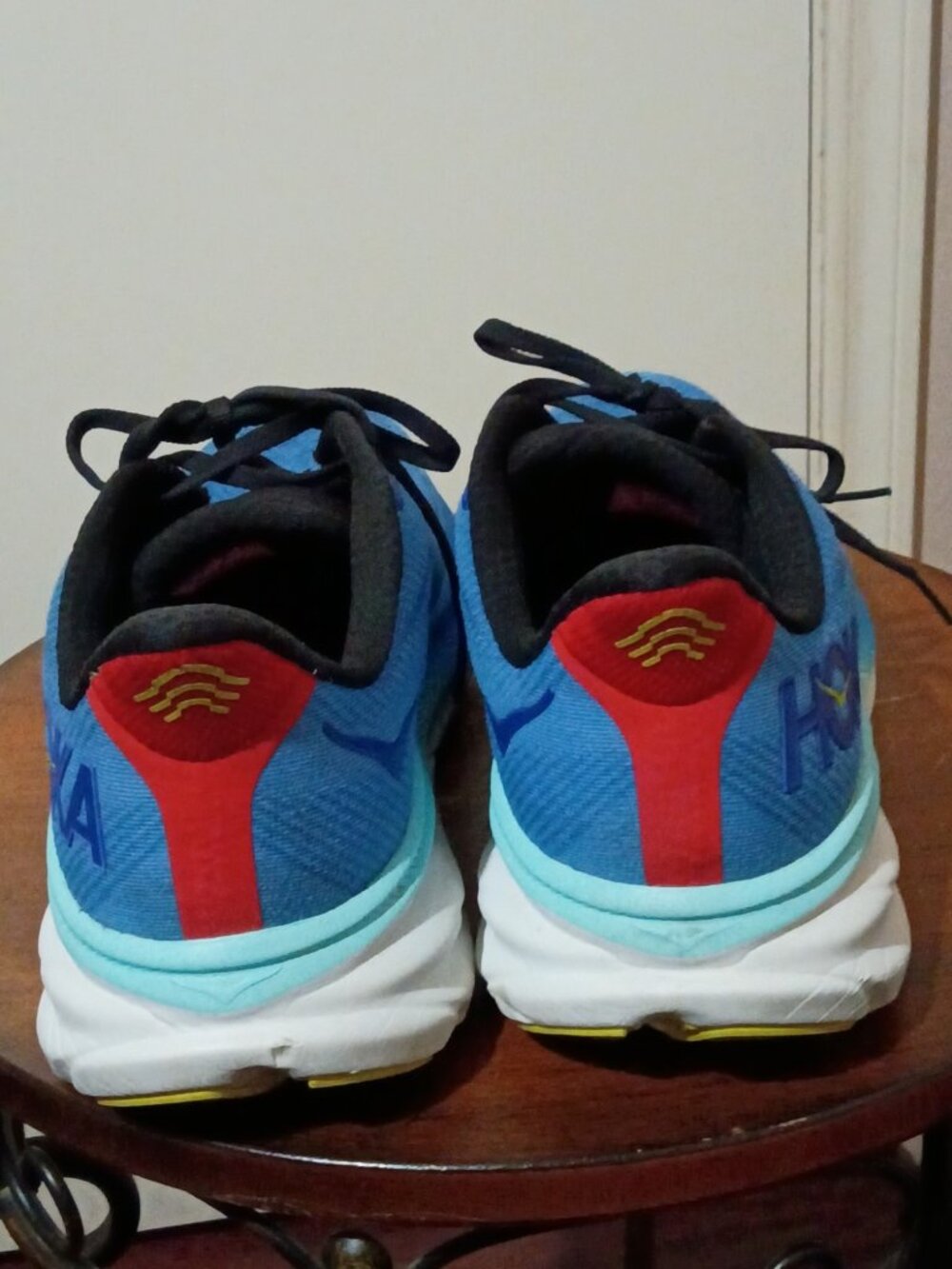 Hoka One One Clifton 9 Blue Cerise Running Shoes 1127895 VRTL Men’s Size 11.5D - Picture 11 of 14